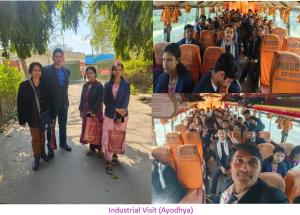 Industrial visit in Yash papers Limited (Ayodhya)