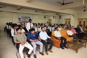 An interactive session on "Public Relation" by "Mr. Pankaj Kumar Singh, CPRO, NE Railway, Gorakhpur.