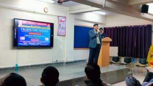 Valedictory Session of 30 days workshop for "Personality & Skill Development" in Collaboration with UNNATI FOUNDATION.