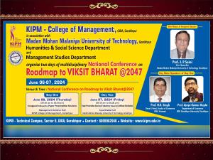 Roadmap to VIKSIT BHARAT @ 2047