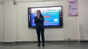 Valedictory Session of 30 days workshop for "Personality & Skill Development" in Collaboration with UNNATI FOUNDATION.