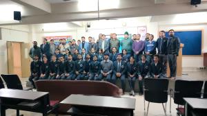Valedictory Session of 30 days workshop for "Personality & Skill Development" in Collaboration with UNNATI FOUNDATION.