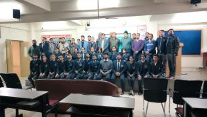 Valedictory Session of 30 days workshop for "Personality & Skill Development" in Collaboration with UNNATI FOUNDATION.