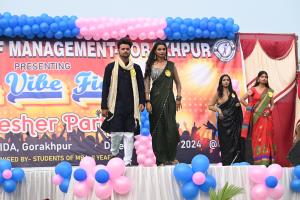The Fresher's Party has organized in KIPM-COLLEGE OF MANAGEMENT campus which was filled with excitement, joy, music, enthusiasm and happiness.