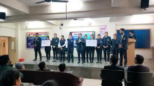 Valedictory Session of 30 days workshop for "Personality & Skill Development" in Collaboration with UNNATI FOUNDATION.