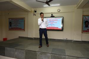 An interactive session on "Public Relation" by "Mr. Pankaj Kumar Singh, CPRO, NE Railway, Gorakhpur.