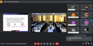 Session on "Social Networking Analysis" By Dr. Anurag Sing (Associate Professor, Department of Computer Science and Engineering, National Institute of Technology, Delhi)
