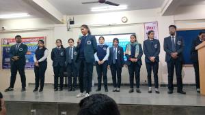Valedictory Session of 30 days workshop for "Personality & Skill Development" in Collaboration with UNNATI FOUNDATION.