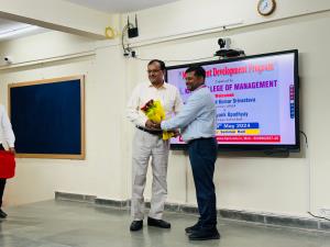 Guest Lecture on Management Development Program by Prof. Vinod Kumar Srivastava (Secretary UPUEA) & Mr. Mayank Singh (Chief Manager, Canara Bank).