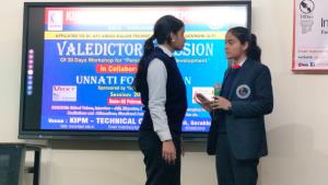 Valedictory Session of 30 days workshop for "Personality & Skill Development" in Collaboration with UNNATI FOUNDATION.