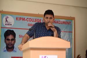 An interactive session on "Public Relation" by "Mr. Pankaj Kumar Singh, CPRO, NE Railway, Gorakhpur.