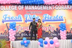 The Fresher's Party has organized in KIPM-COLLEGE OF MANAGEMENT campus which was filled with excitement, joy, music, enthusiasm and happiness.