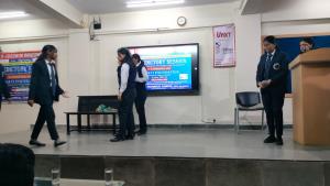 Valedictory Session of 30 days workshop for "Personality & Skill Development" in Collaboration with UNNATI FOUNDATION.