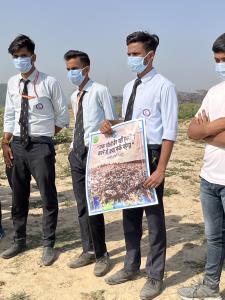 Stop usage of Polythene Campaign Nearby KIPM Campus