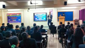Valedictory Session of 30 days workshop for "Personality & Skill Development" in Collaboration with UNNATI FOUNDATION.