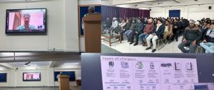 Workshop on  by, Mr. Anant Tandon Sir, (Reliance BP Mobility Ltd.)on the topic, "Charging Point Station Operator Business for EV.