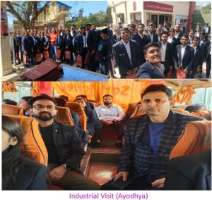 Industrial visit in Yash papers Limited (Ayodhya)