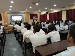 Guest Lecture by Mr. Sahnawaz Faisal, Regional Head (North), TCS iON